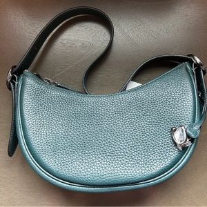 Coach Luna Shoulder Bag in Forest Green